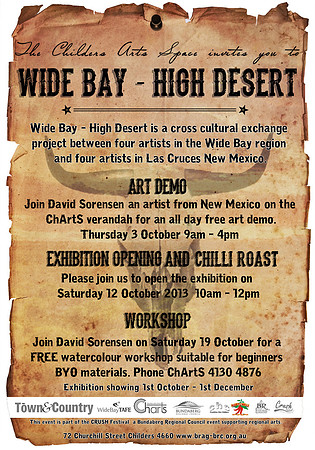 Invitation to Wide Bay-High Desert Exhibition