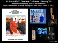 10x25 Creative Conference opening talk