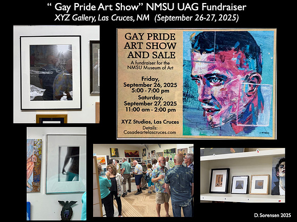 University Art Museum fundraiser at XYZ Gallery