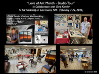 Love of Art Month-Studio Tour (with Chris Kemler)