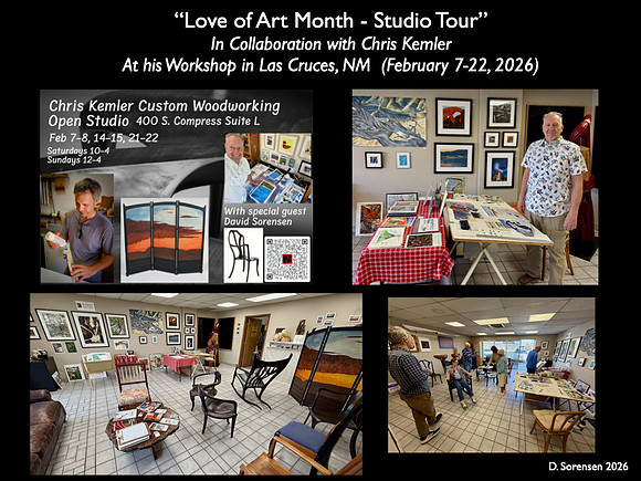 Love of Art Month-Studio Tour (with Chris Kemler)