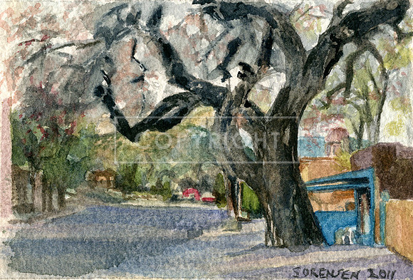 Dawn in Cerillos