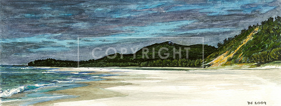 North Point and Yellow Patch Dune, Moreton Island