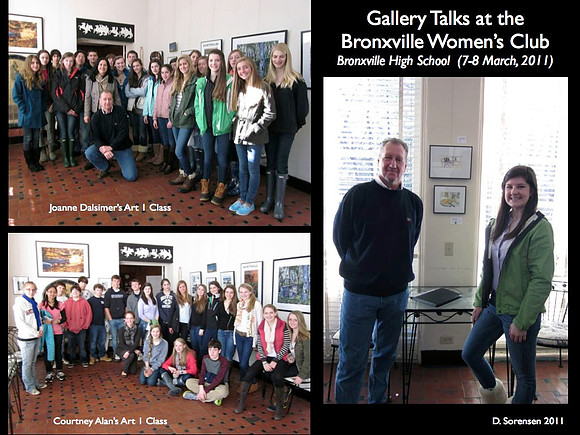 Gallery talks with students