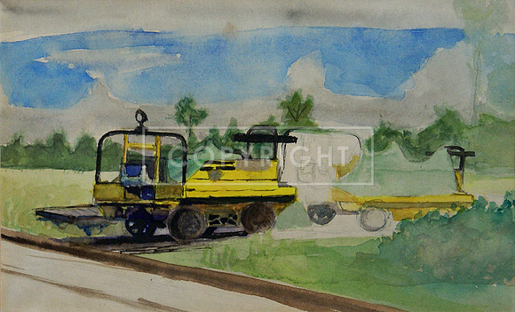 Railroad Carts at Kilburn Station, Queensland