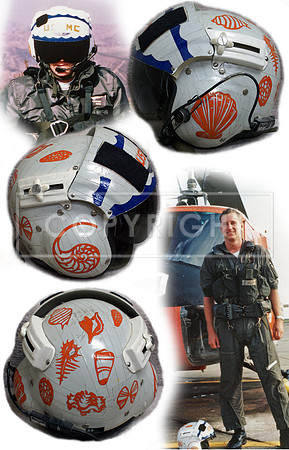 USMC Helicopter Helmet-Shell Designs