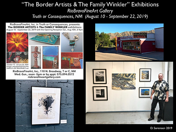 "The Border Artists" exhibition at Rio Bravo Fine Arts
