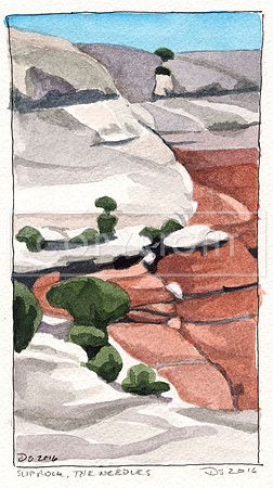 Slip Rock, The Needles