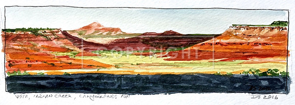 Vista, Indian Creek, Canyonlands
