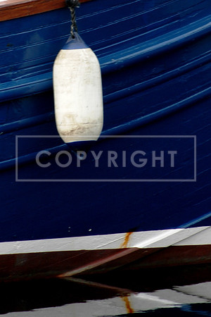 Blue Boat Bumper