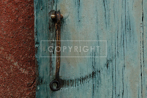 Turquoise Shutter