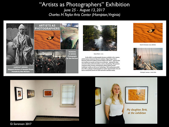"Artists as Photographers" invitational exhibition