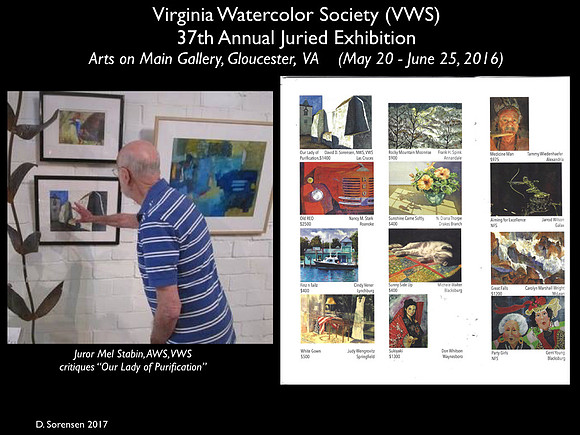 VWS 37th Annual Juried Exhibition-2016