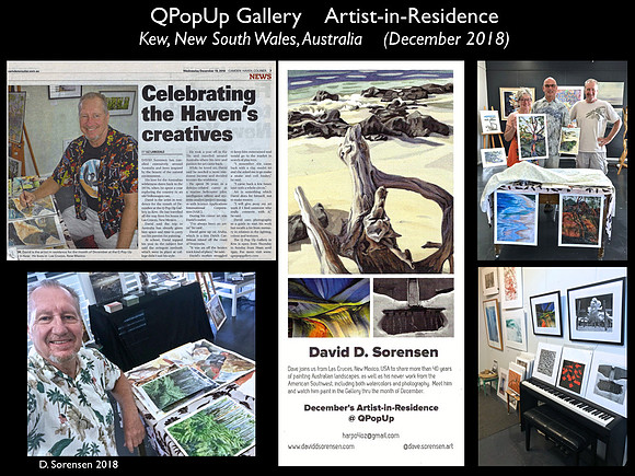 QPopUp Gallery Artist-in-Residence in Australia