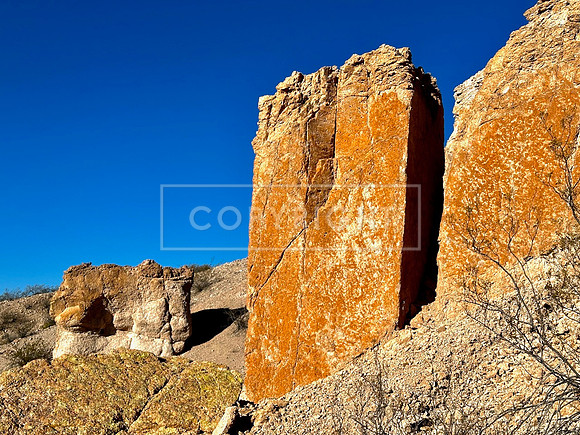 Orange Monolith