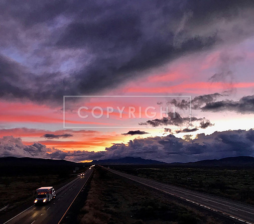 Vanishing Point Sunset