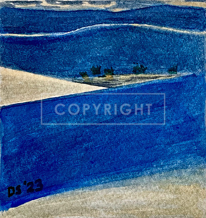 Late Shadows, White Sands