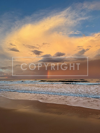 Yamba Sunset Rainbow