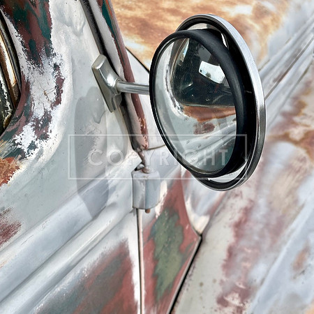 Old Pickup Mirror